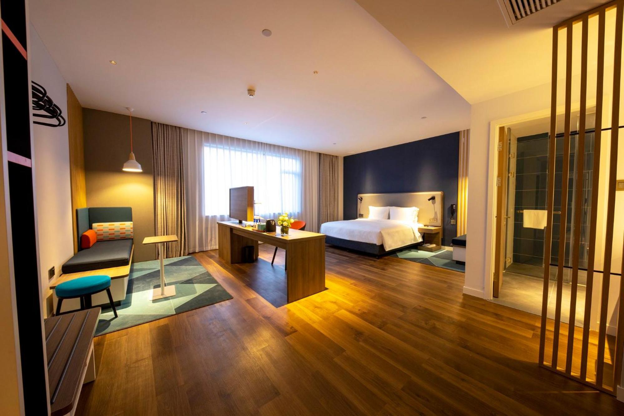 Holiday Inn Express Shanghai Jiading New City By Ihg Buitenkant foto