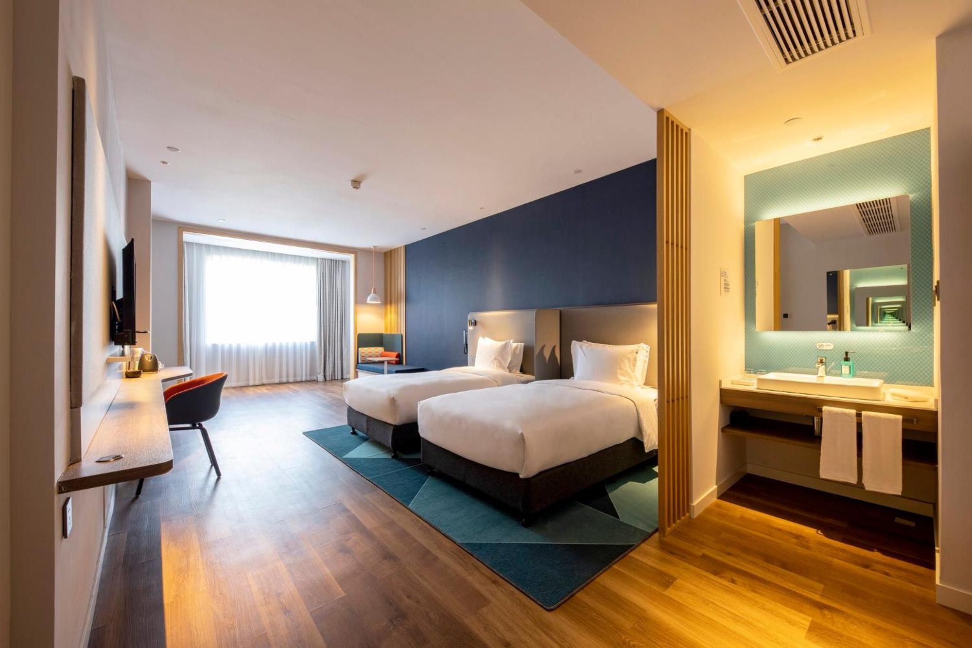 Holiday Inn Express Shanghai Jiading New City By Ihg Buitenkant foto