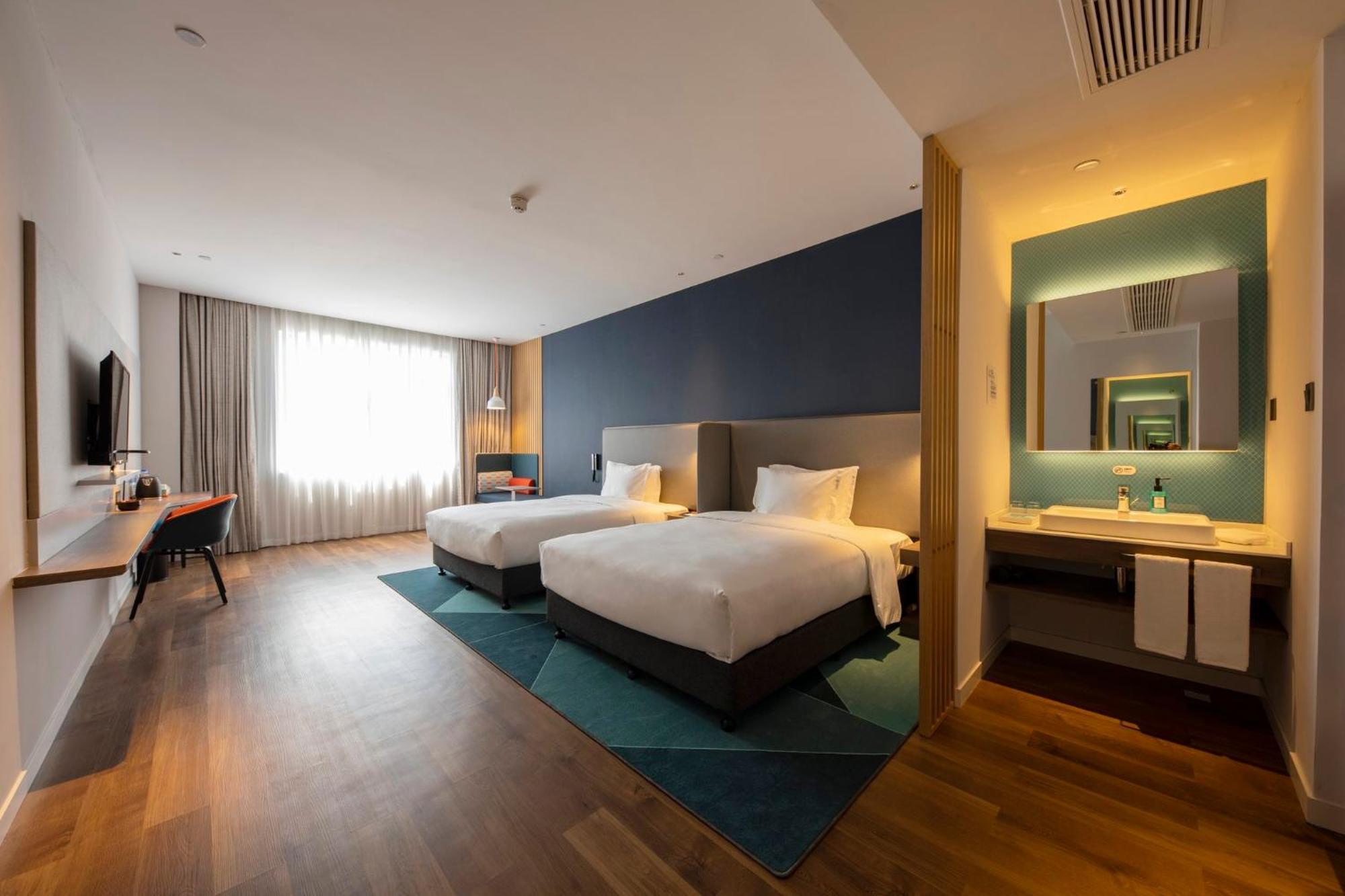 Holiday Inn Express Shanghai Jiading New City By Ihg Buitenkant foto