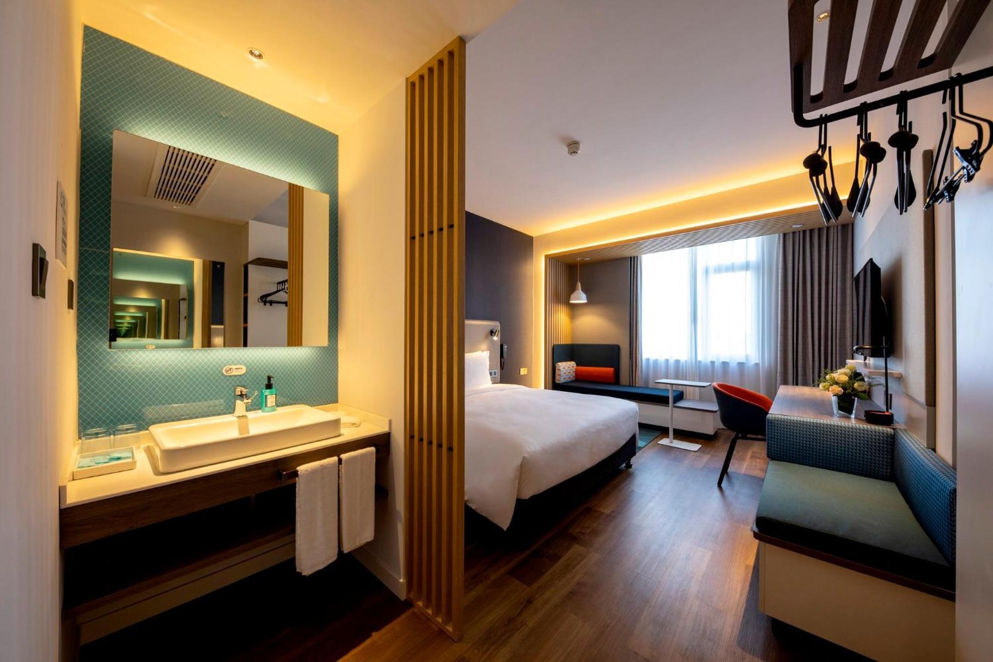 Holiday Inn Express Shanghai Jiading New City By Ihg Buitenkant foto